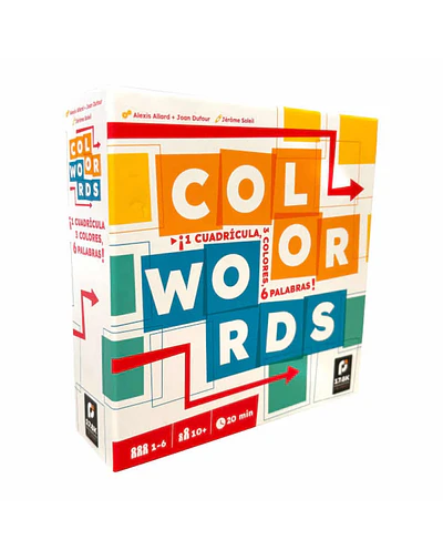 Color Words – Juego de Mesa de Palabras y Colores | Puente Elantris®