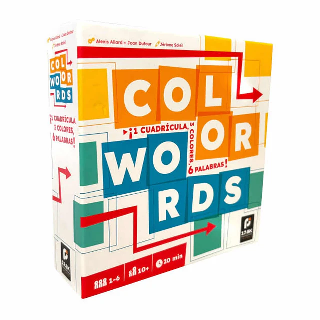 Color Words – Juego de Mesa de Palabras y Colores | Puente Elantris® 1