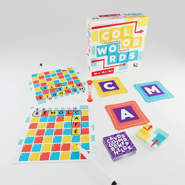 Color Words – Juego de Mesa de Palabras y Colores | Puente Elantris® 2