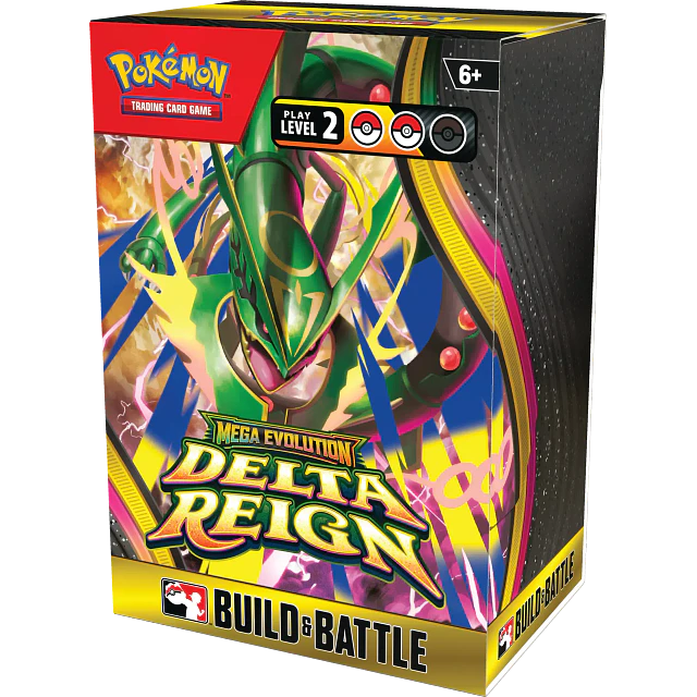 Pokémon TCG Mega Evolution – Delta Reign Build & Battle Box Inglés
