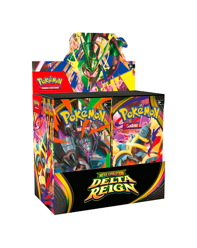 PREVENTA Pokémon TCG Mega Evolution – Delta Reign Booster Box Inglés