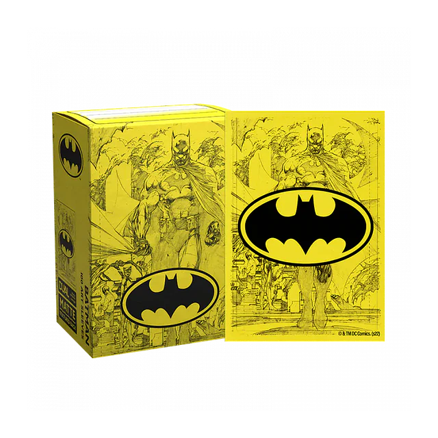 Protectores de Cartas WB100 Matte Dual Art - Batman Core 1