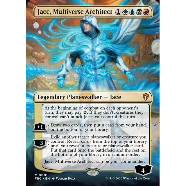  Jace, Multiverse Architect - 0001 - Inglés