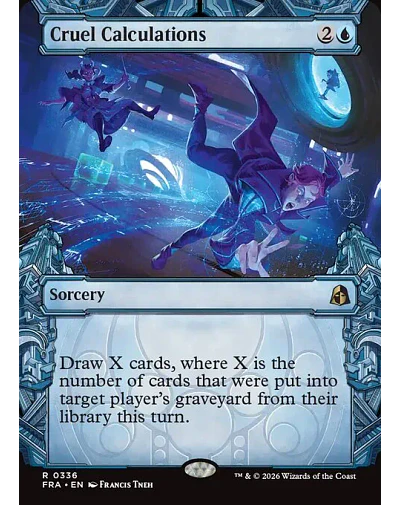 Cruel Calculations - 336 - Inglés - Foil