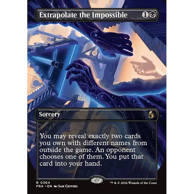 Extrapolate the Impossible - 0364 - Inglés - Foil