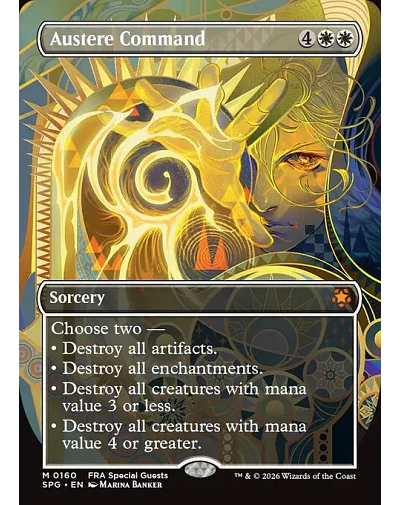 Austere Command - 0160 - Inglés - Foil