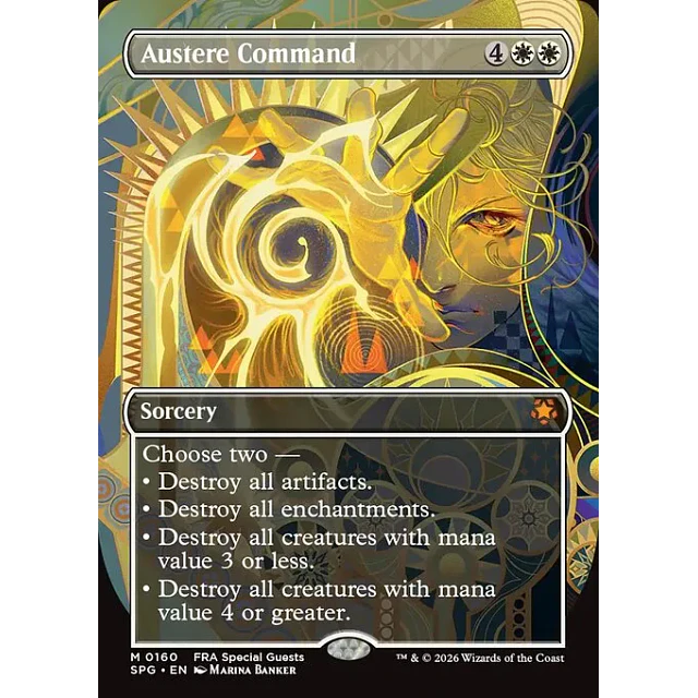 Austere Command - 0160 - Inglés - Foil