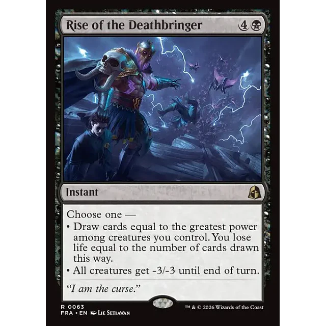 Rise of the Deathbringer - 0063 - Inglés - Foil