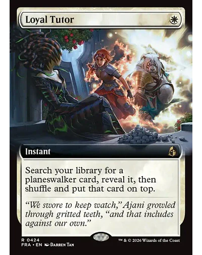 Loyal Tutor - 0424 - Inglés - Foil