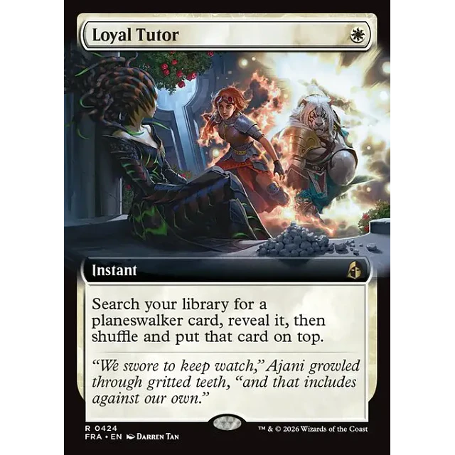 Loyal Tutor - 0424 - Inglés - Foil
