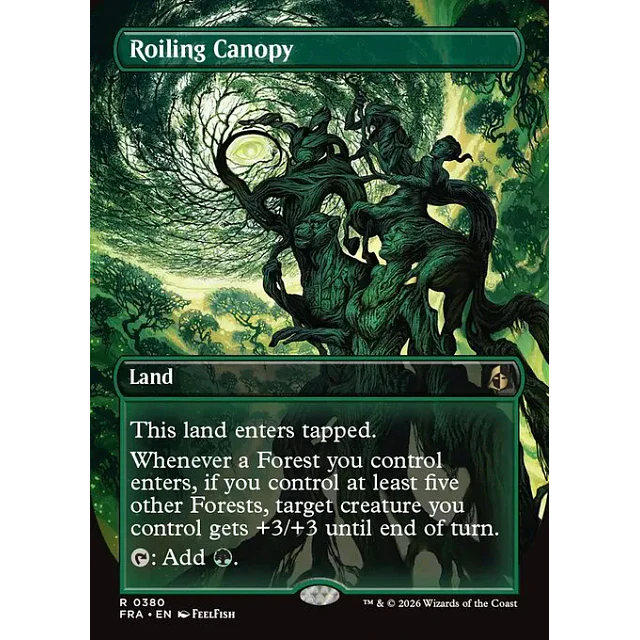 Roiling Canopy - 0380- Inglés