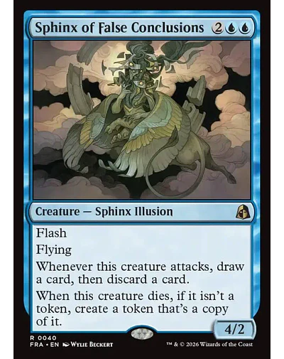 Sphinx of False Conclusions - 0040 - Inglés - Foil