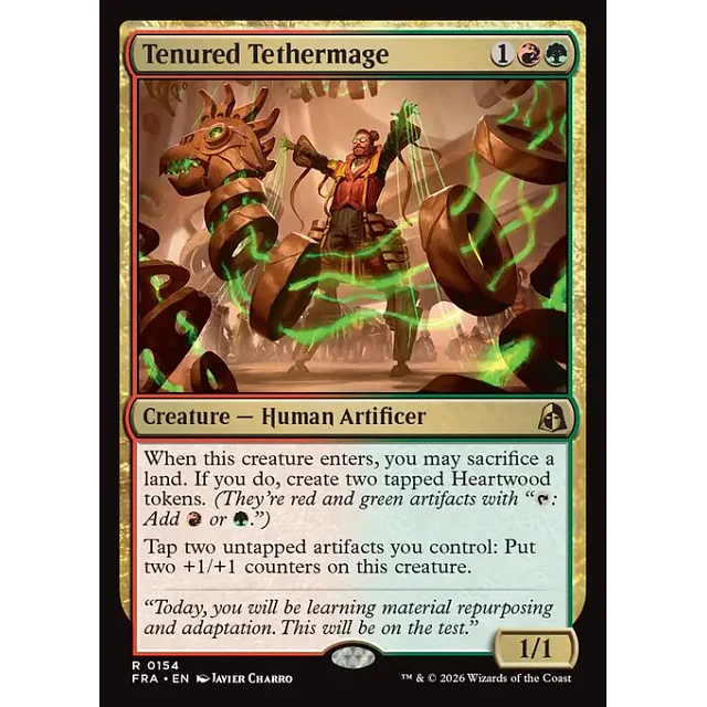 Tenured Tethermage - 0154 - Inglés - Foil