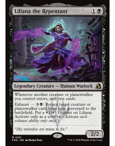 Liliana the Repentant - 0231 - Inglés - Foil