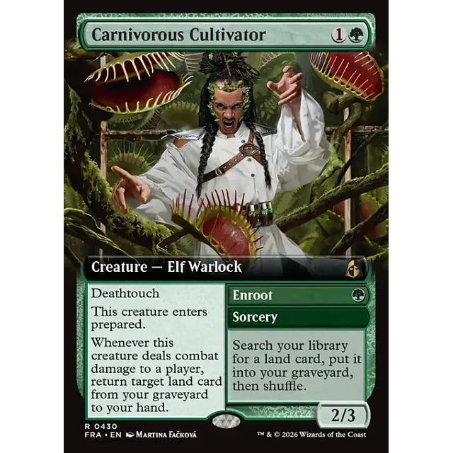 Carnivorous Cultivator - 0430 - Inglés - Foil