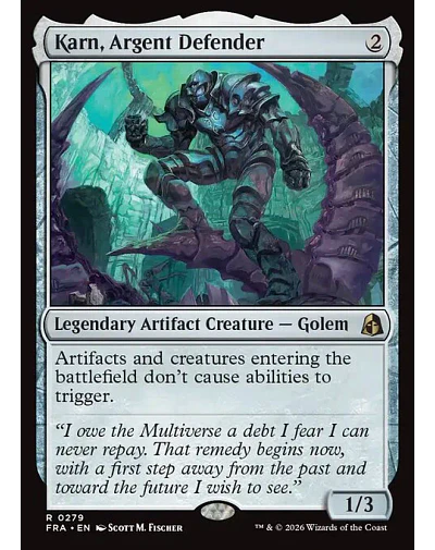 Karn, Argent Defender - 0279 - Inglés - Foil