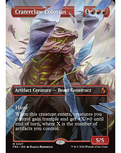 Craterclaw Colossus - 0327 - Inglés