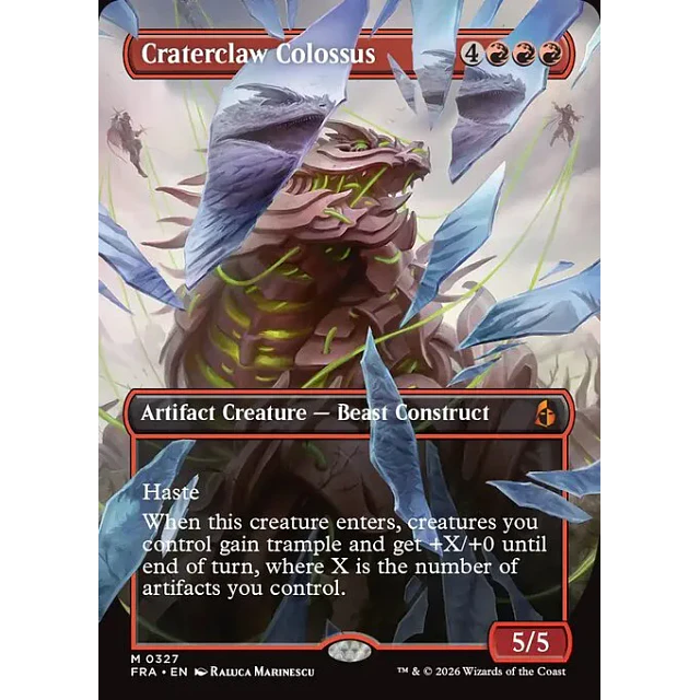 Craterclaw Colossus - 0327 - Inglés