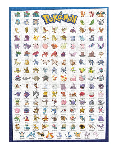 Puzzle Pokémon de 1.000 Piezas | Puente Elantris
