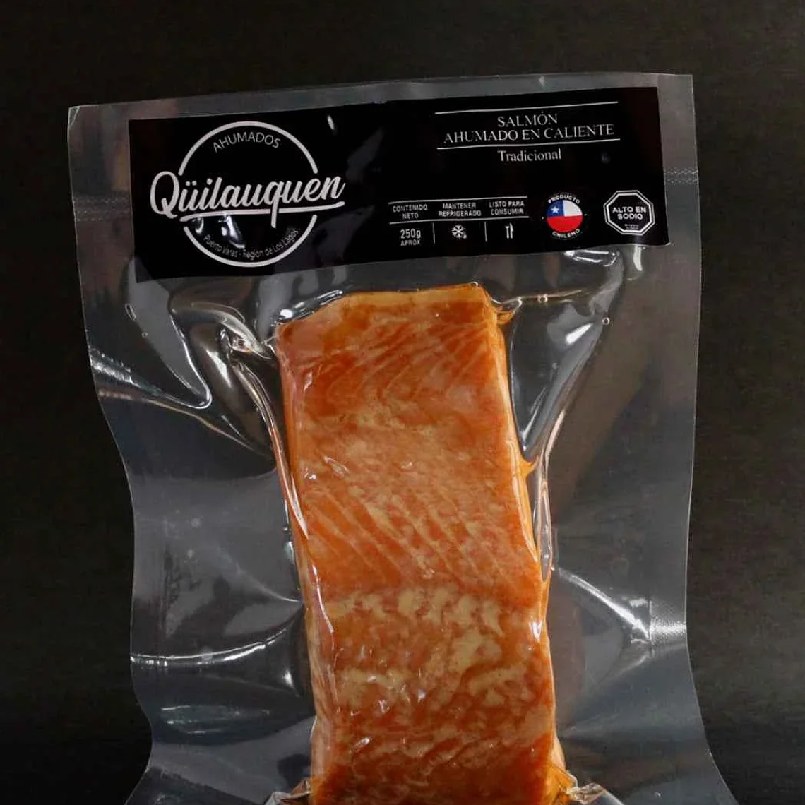 Salmón Ahumado en caliente - Sabor Tradicional 1 kg (4-5 porciones) 1
