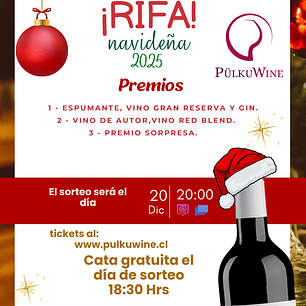 Rifa Navideña Pulku Wine