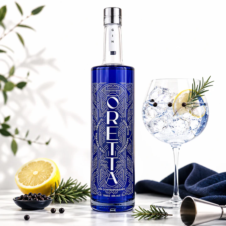 GIN ORETTA 750CC. 1