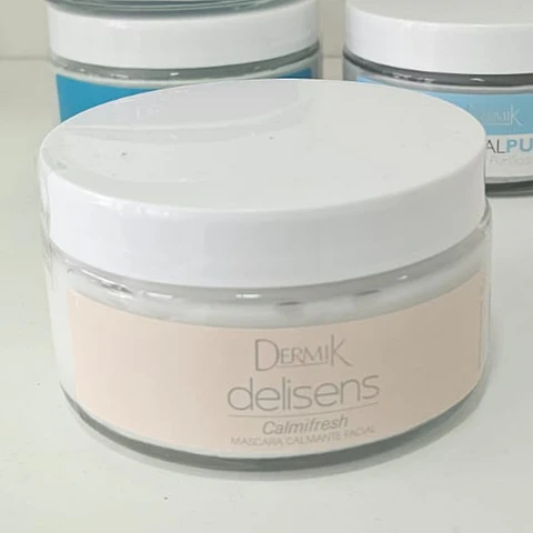 Máscara Calmante Facial Delisens Calmifresh - DERMIK