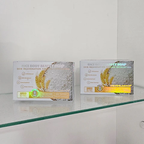 Jabón de Arroz Exfoliante - Rostro y Cuerpo