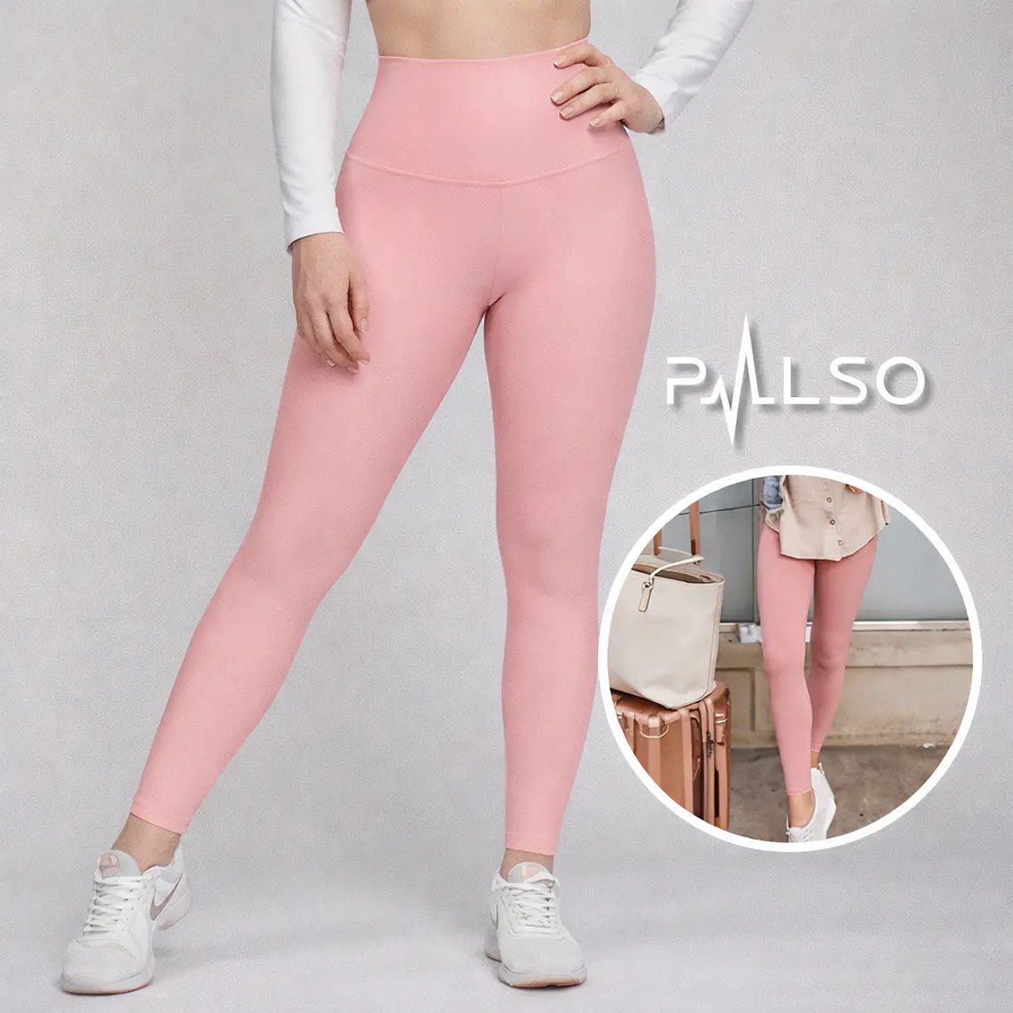 Legins Rosado Mate  1