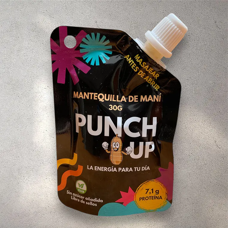  Doypack Mantequilla de maní 30 gramos  2