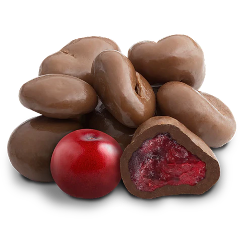Cranberries Bañado Chocolate Leche 100grs.
