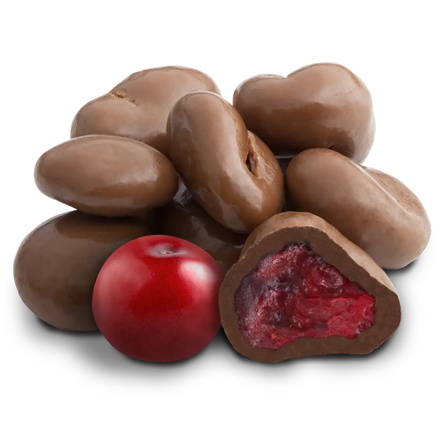 Cranberries Bañado Chocolate Leche 100grs. 1