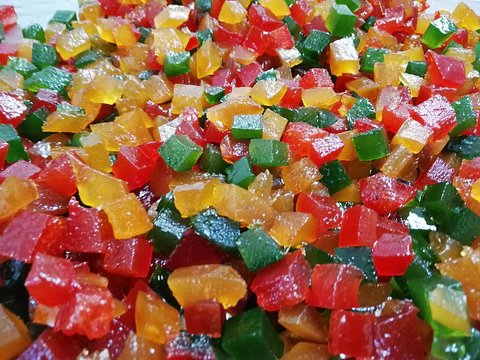 Fruta Confitada Rocofrut con cerezas