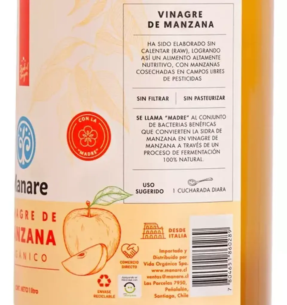 Vinagre de Manzana 