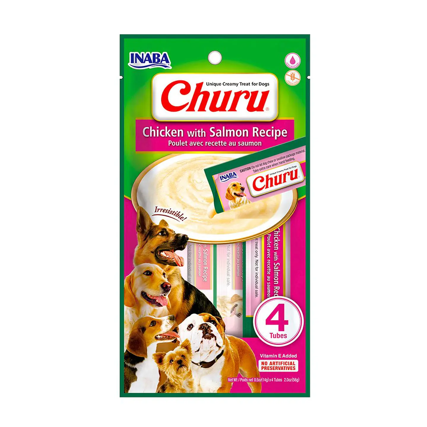 Churu pollo con salmón 56GR 1