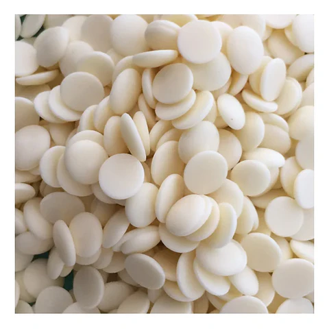 Discos chocolate blanco