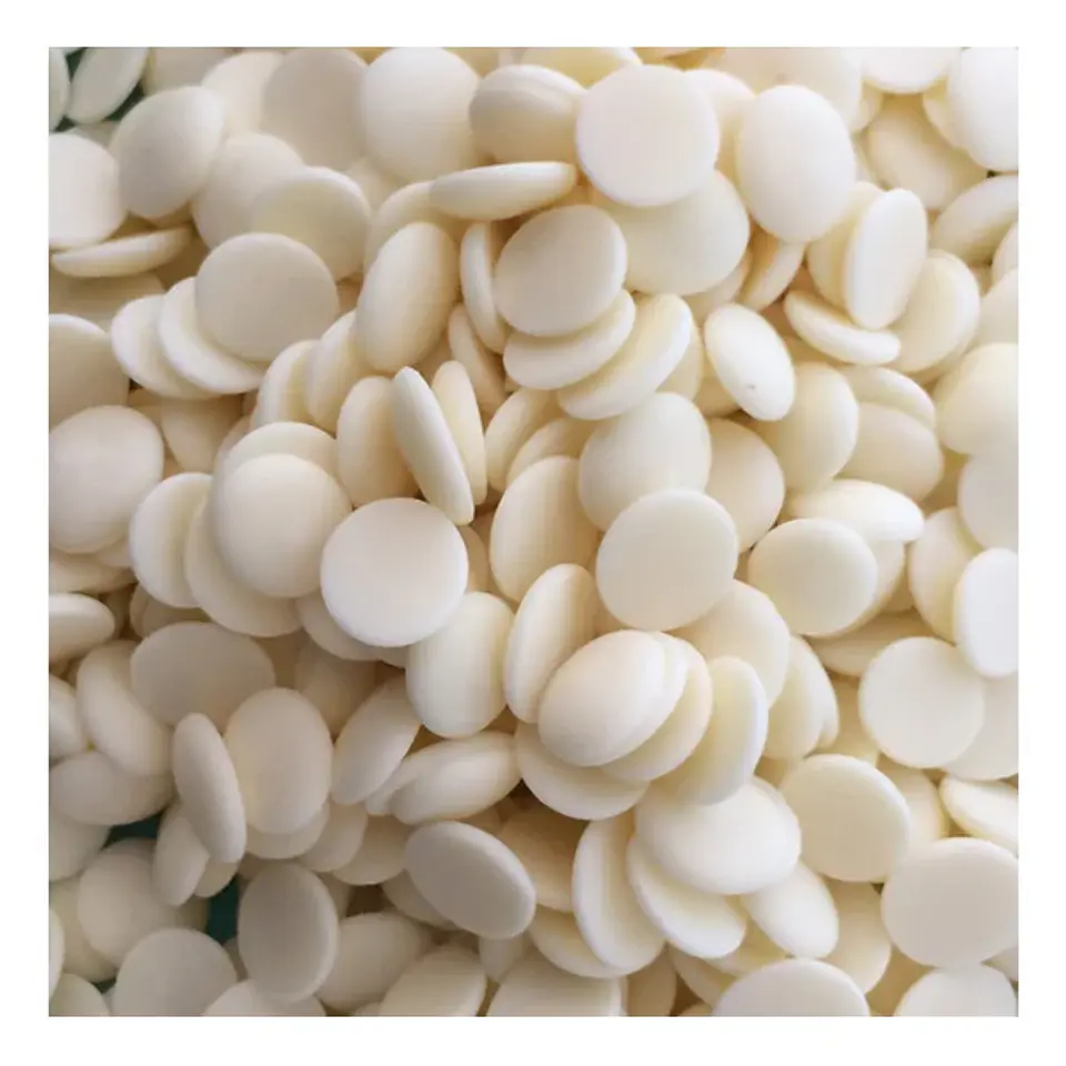 Discos chocolate blanco 1