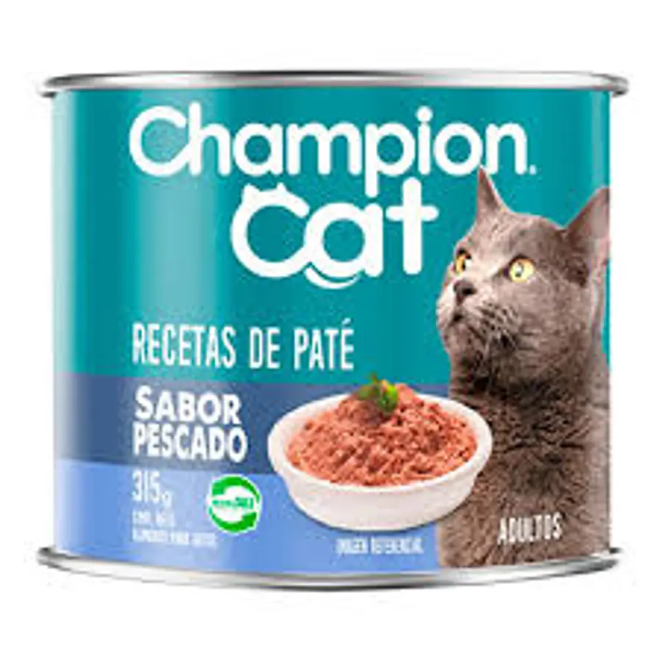 CHAMPION CAT LATA SABOR PESCADO X 315 GRS. 1