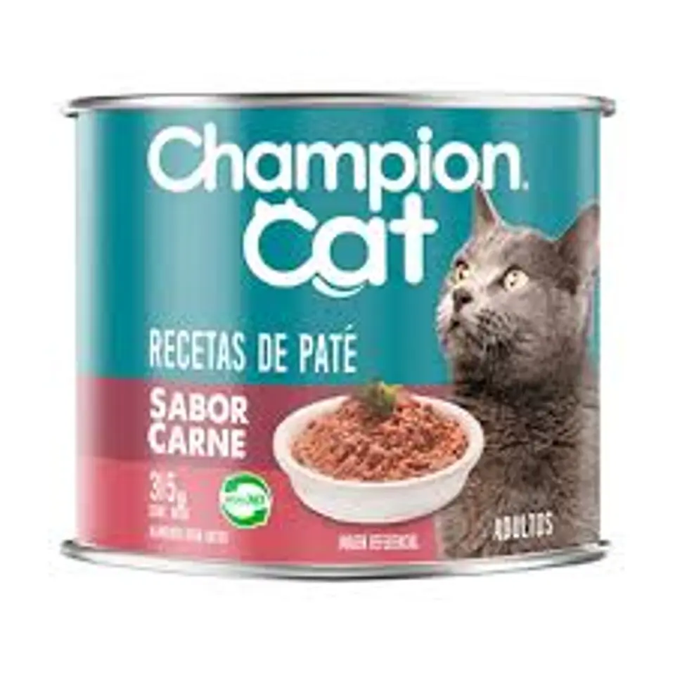 CHAMPION CAT LATA SABOR CARNE X 315 GRS. 1