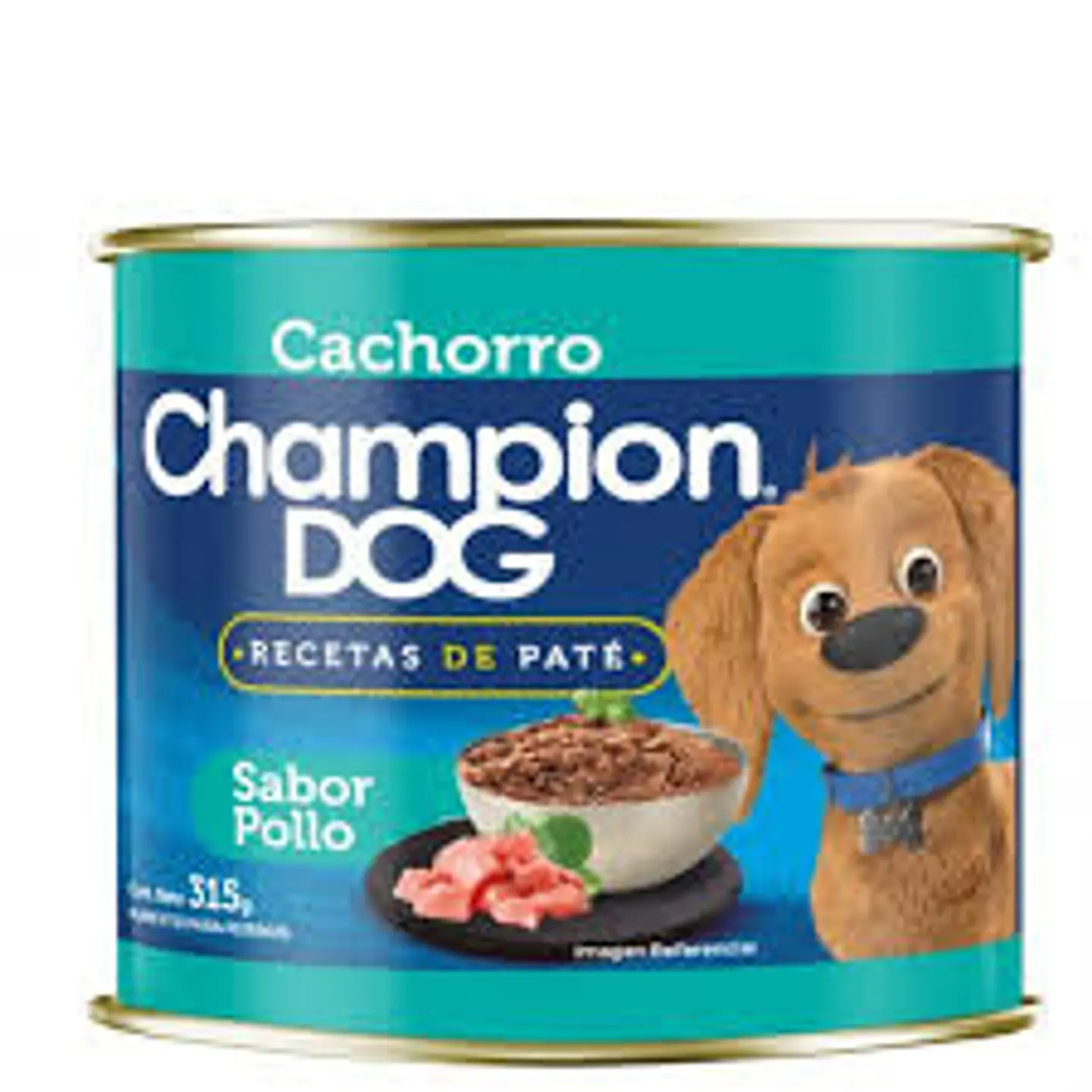 CHAMPION DOG CACHORRO LATA POLLO X 315 G. 1