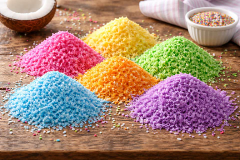 Coco rallado colores 100grs.