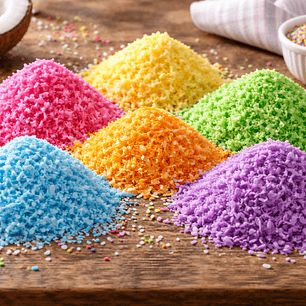 Coco rallado colores 100grs.