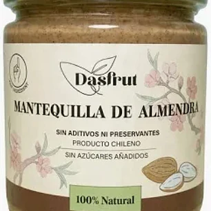 MANTEQUILLA DE ALMENDRAS X 410 grs.