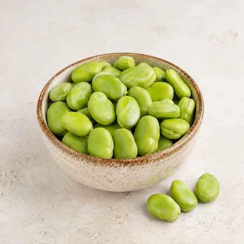 Habas verdes 1kg.