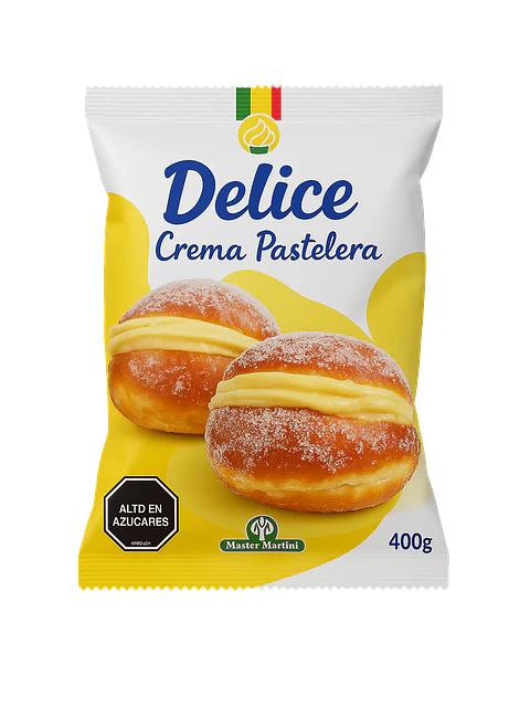 Crema pastelera "Delice" 400grs.