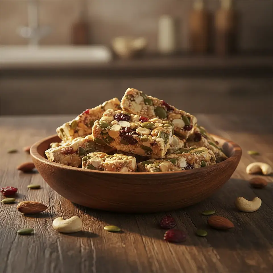 Turron de calabaza/berries 1