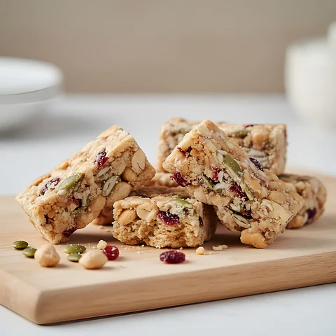 Turron de mani/calabaza/berries