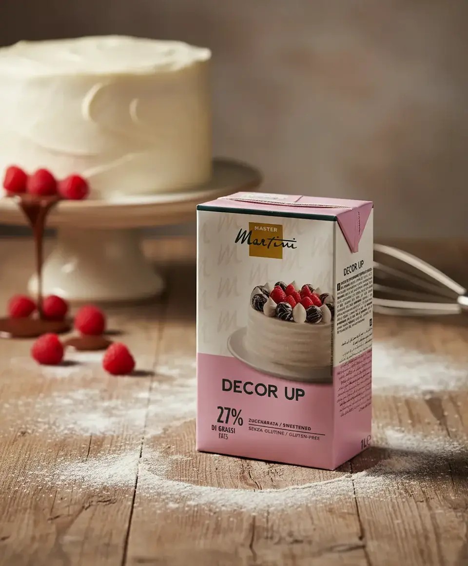 Crema chantilly vegetal 