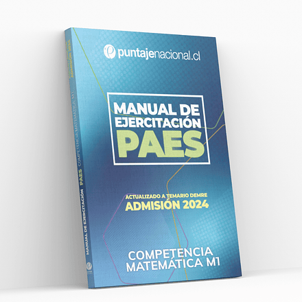 Manual de Ejercitación ﻿﻿Competencia Matemática Admisión 2024