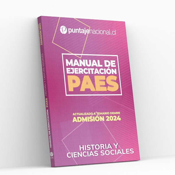 Manual PAES Historia Admisión 2024 1